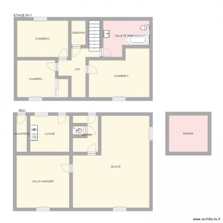 VANDERHEIJDEN. Plan de 0 pièce et 0 m2