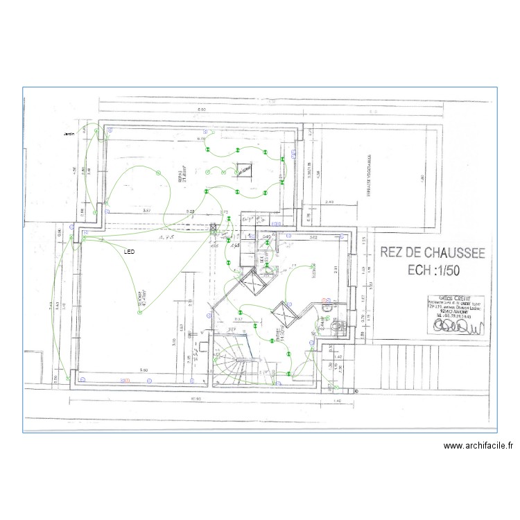 RDC Nouvel. Plan de 0 pièce et 0 m2