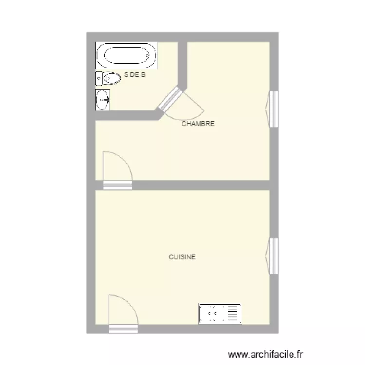 BOUSSARDON 3. Plan de BOUSSARDON 3. Plan de