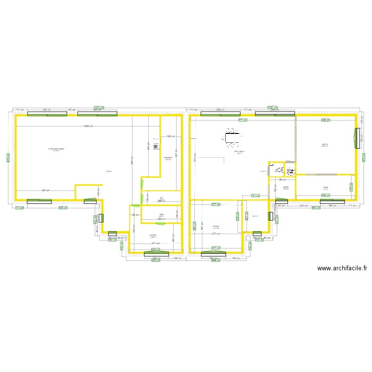 SAINT JULIEN étage . Plan de 0 pièce et 0 m2