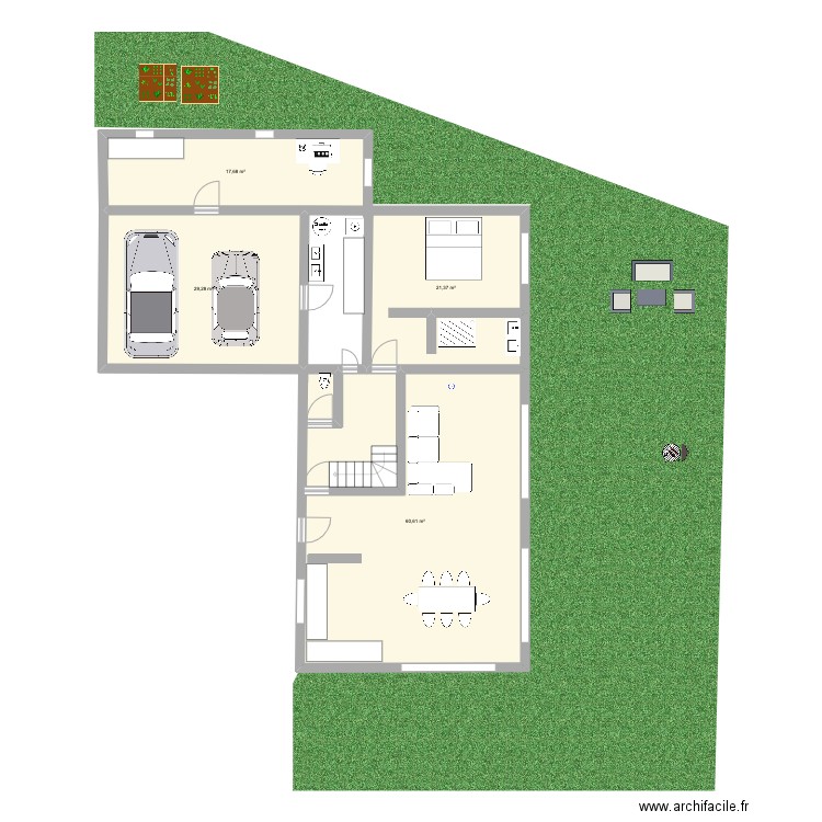 1 essai. Plan de 0 pièce et 0 m2
