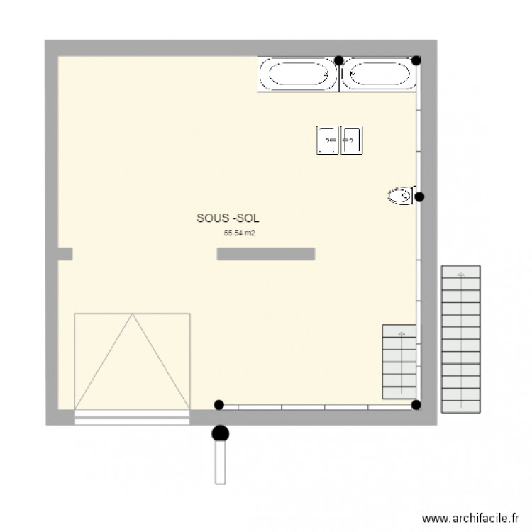 st ch LOT A ssol. Plan de 0 pièce et 0 m2