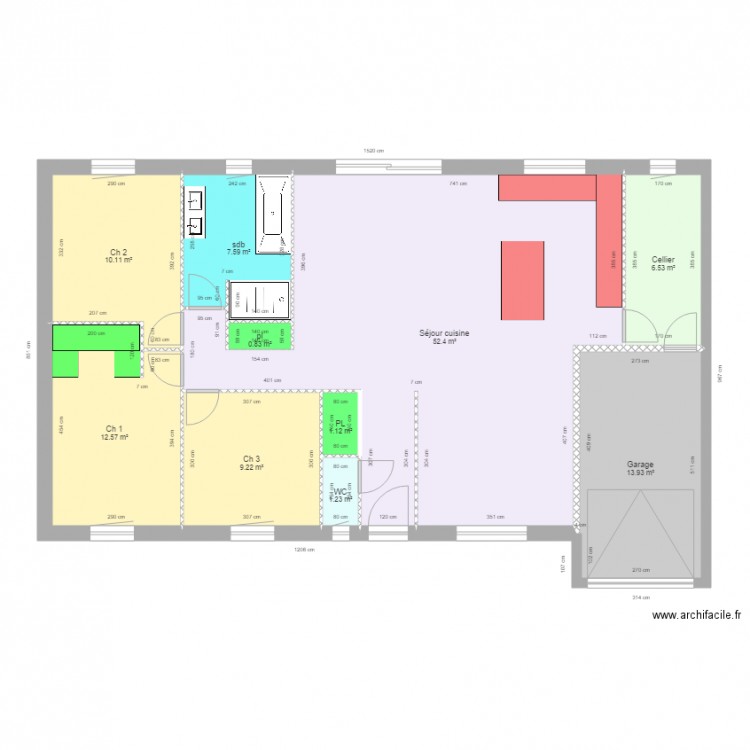 VERCRUYSSE MILLEQUANT. Plan de 0 pièce et 0 m2