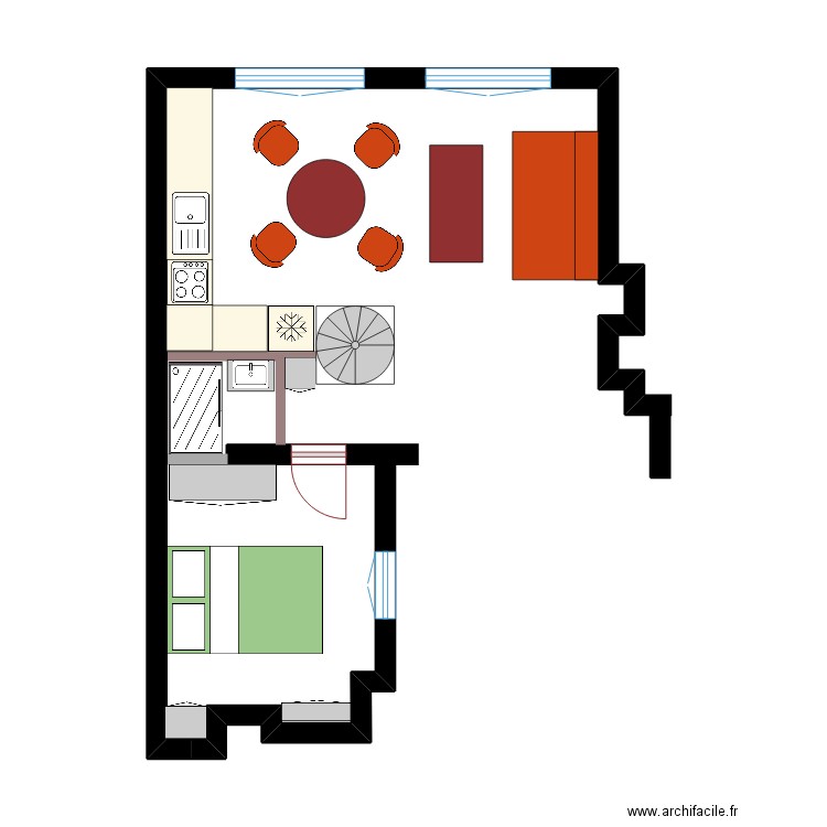 Parigi liberta. Plan de 0 pièce et 0 m2