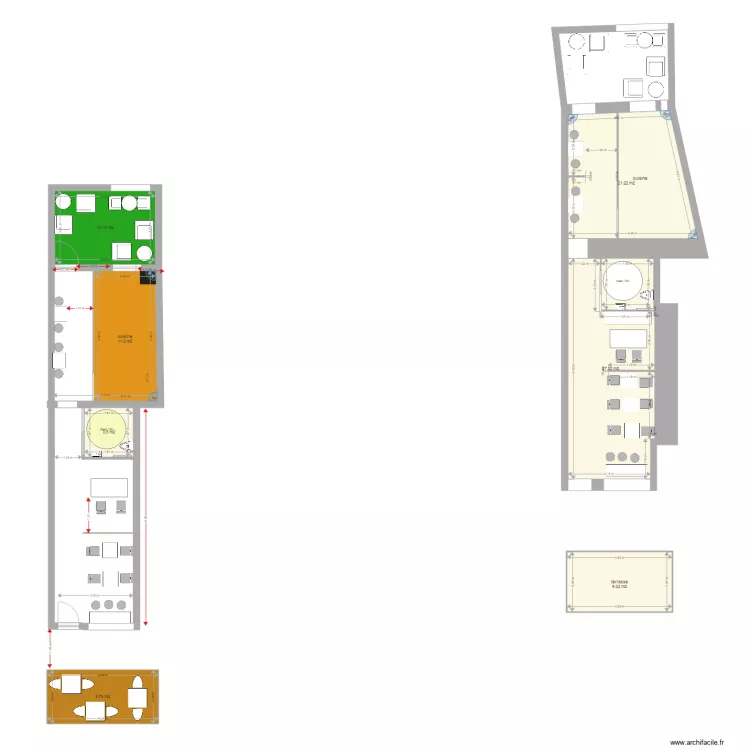 DEUX PLANS EUROIMMOBILIER. Plan de 