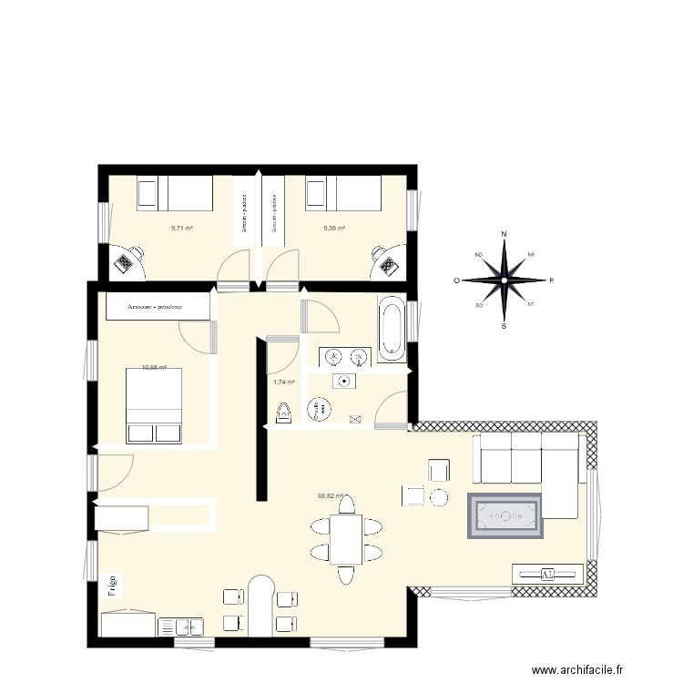 Maison 41 Extension est 6. Plan de 0 pièce et 0 m2