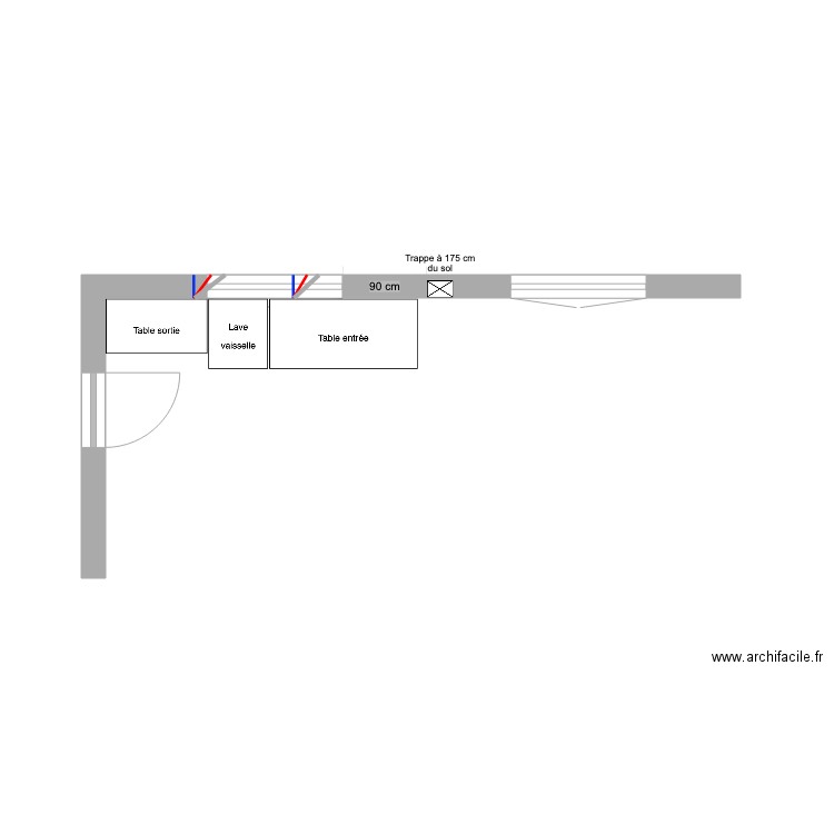 Mairie Montamisé. Plan de 0 pièce et 0 m2