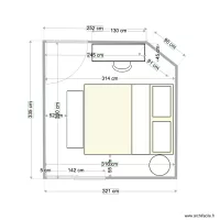 Chambre N&deg;2.1 (MAUVE)