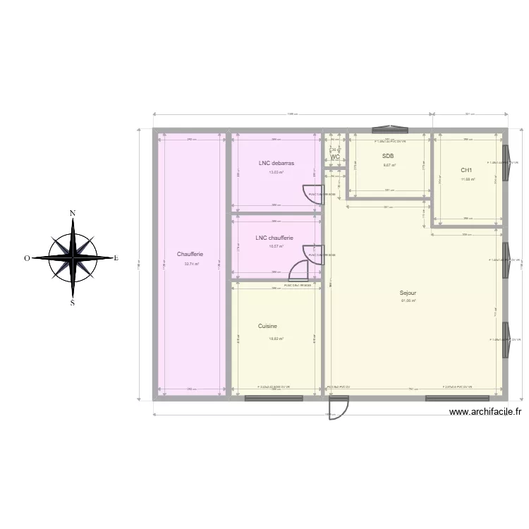 Cazenave. Plan de Cazenave. Plan de
