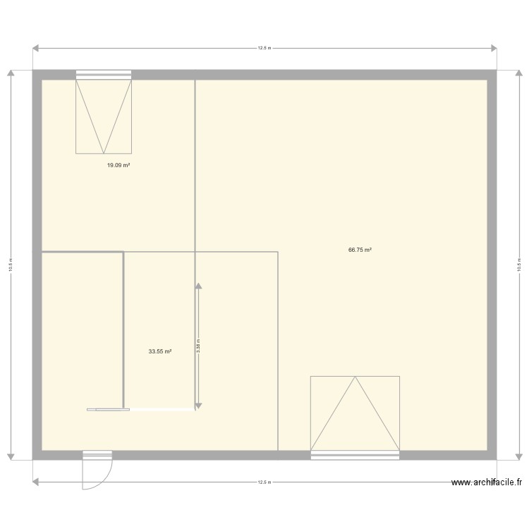 dock. Plan de 0 pièce et 0 m2