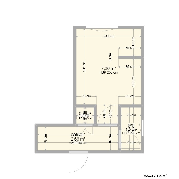 BUGUET CHAPELLE VOLAND. Plan de 0 pièce et 0 m2