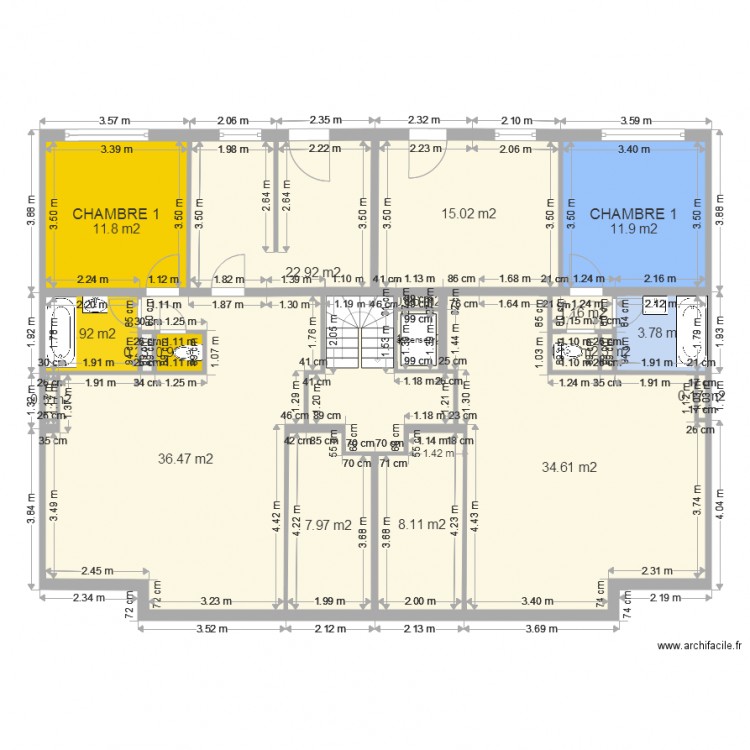 square Gille PREMIER etage. Plan de 0 pièce et 0 m2