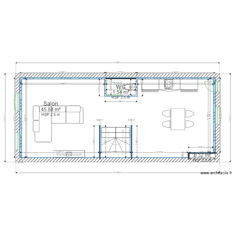 ap M0M0. Plan de 0 pièce et 0 m2