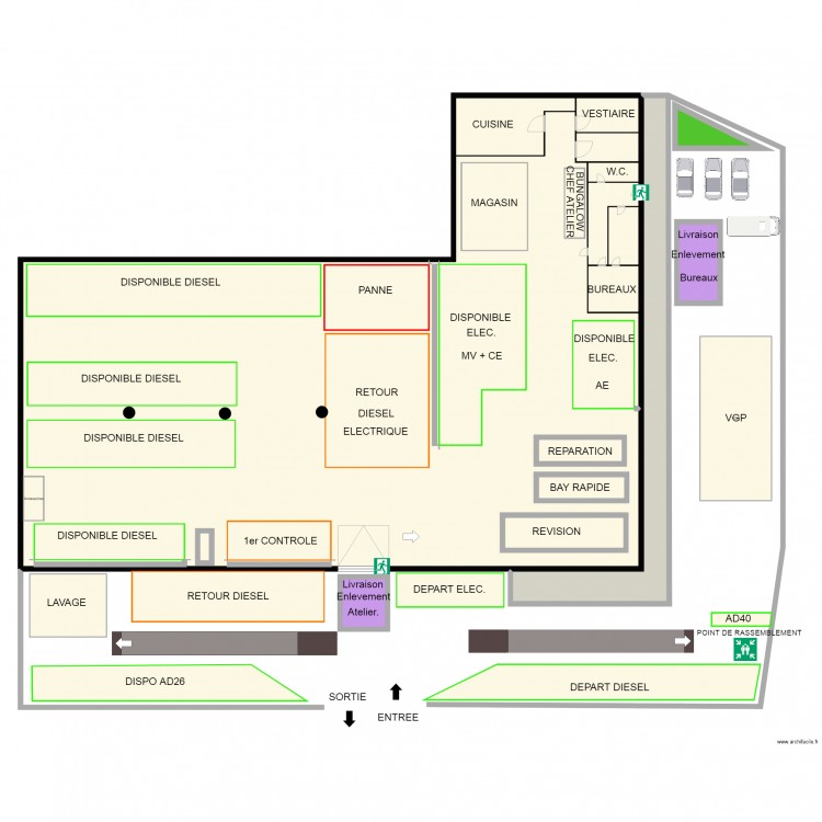 RIWAL MARSEILLE. Plan de 0 pièce et 0 m2