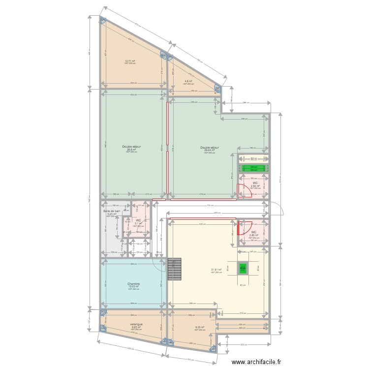 bois nefle st denis. Plan de 0 pièce et 0 m2