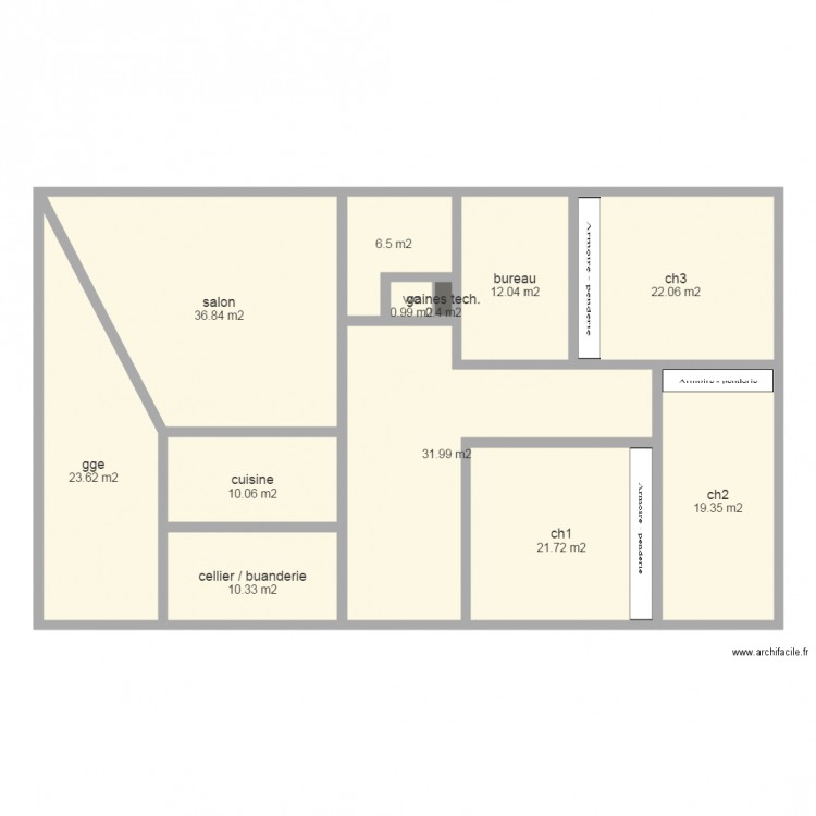 plan maison 1. Plan de 0 pièce et 0 m2