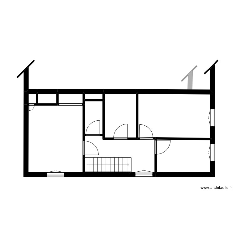 238 TACCO. Plan de 15 pièces et 90 m2