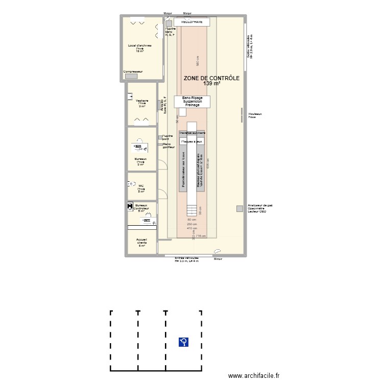 CCT VL BRIGNOLES Kim. Plan de 7 pièces et 192 m2