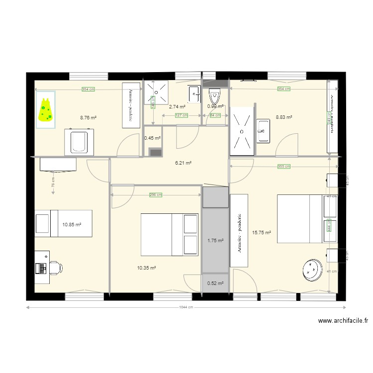 Maison revente F5. Plan de 0 pièce et 0 m2