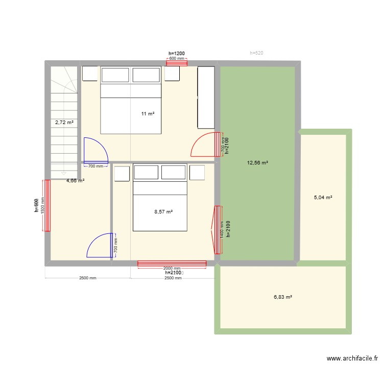 новый крым 21222323434234123. Plan de 12 pièces et 106 m2