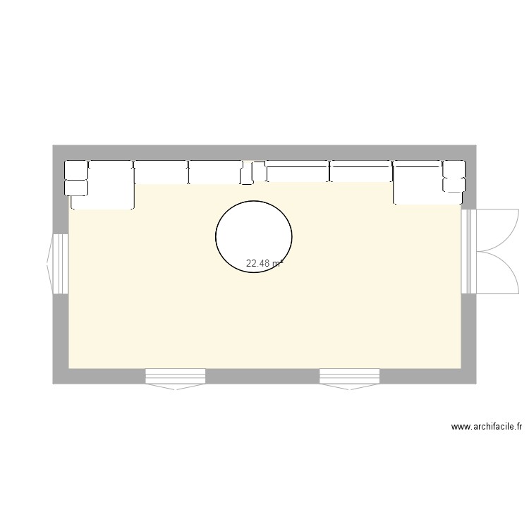 SALON. Plan de 0 pièce et 0 m2