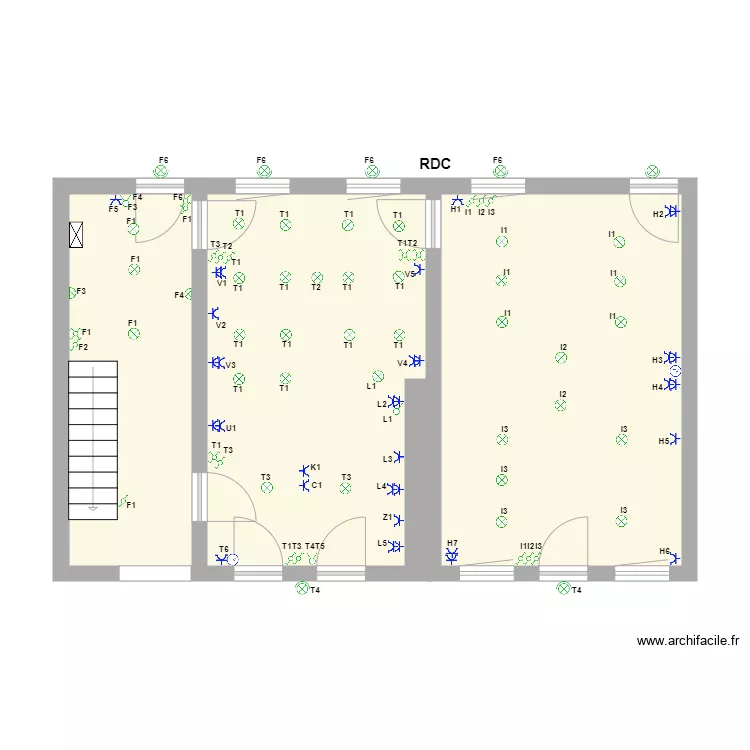 STEPHANIE RDC. Plan de 