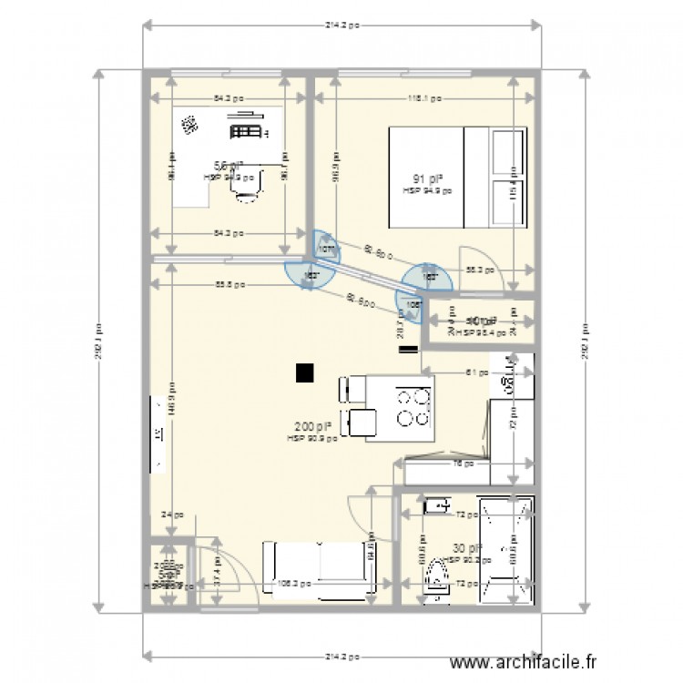 Appartement 02  Modifier A. Plan de 0 pièce et 0 m2