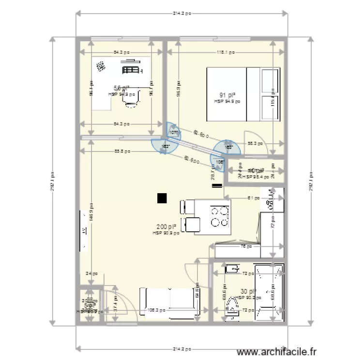 Appartement 02  Modifier A. Plan de 