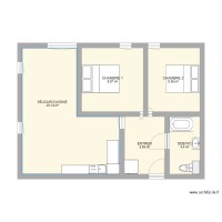 PLAN APPARTEMENT TN TRAVAIL REALISE PAR VOYEMANT CHARLOTTE 