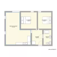 PLAN APPARTEMENT TN TRAVAIL REALISE PAR VOYEMANT CHARLOTTE 