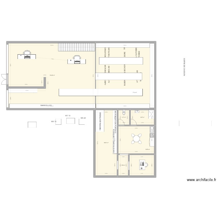 All CLUDO a22. Plan de 14 pièces et 314 m2