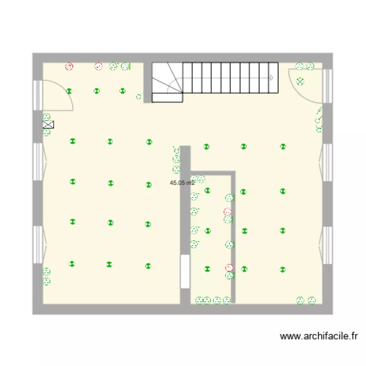 Les filles &eacute;lectricit&eacute;. Plan de 