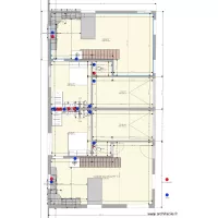 PLAN RDC SAL DE BAINS + ARRIVER D EAUX