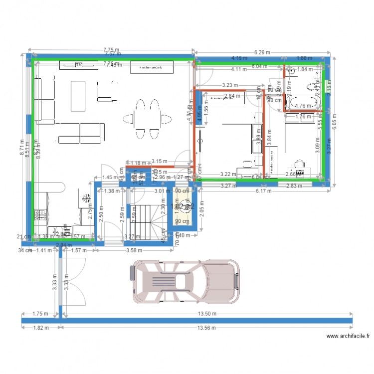 Plan. Plan de 0 pièce et 0 m2