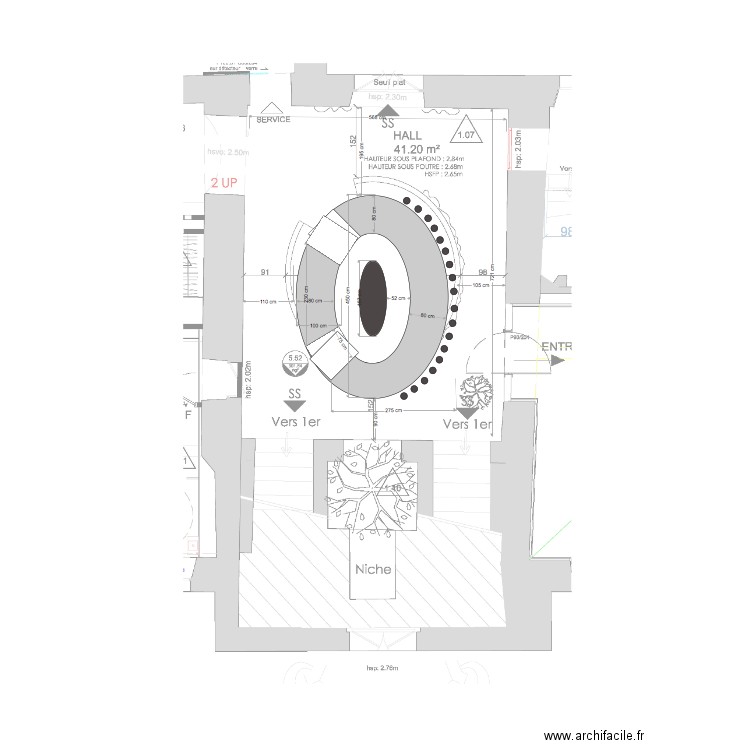 salon rdj new. Plan de 0 pièce et 0 m2