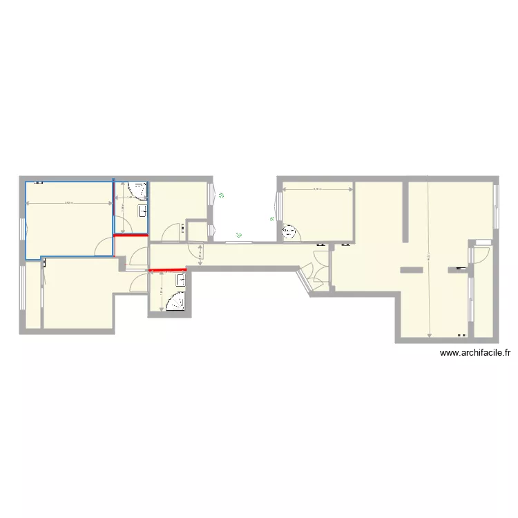 PLAN GLOBAL AVEC COTE v2 . Plan de 