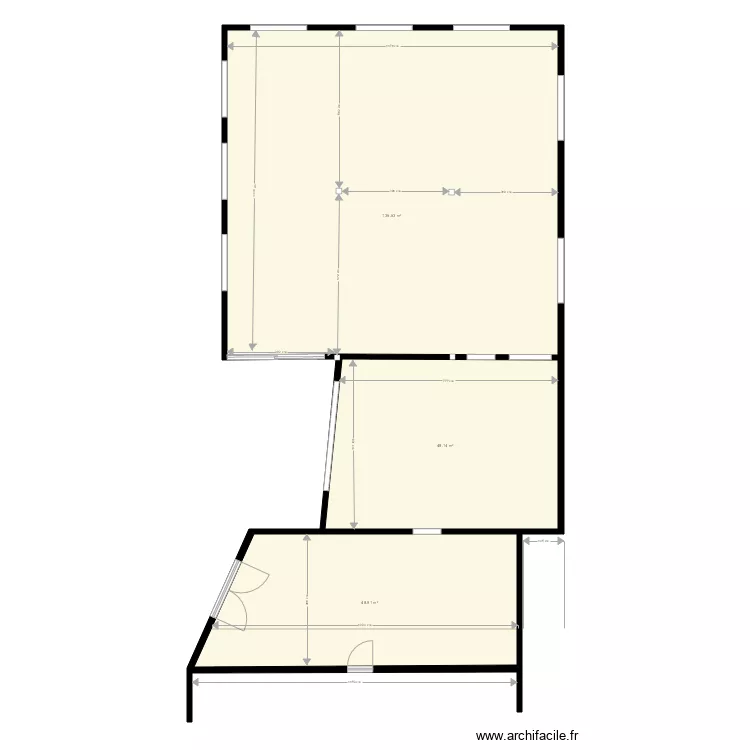 Gers D&eacute;pendances avt trvx. Plan de 