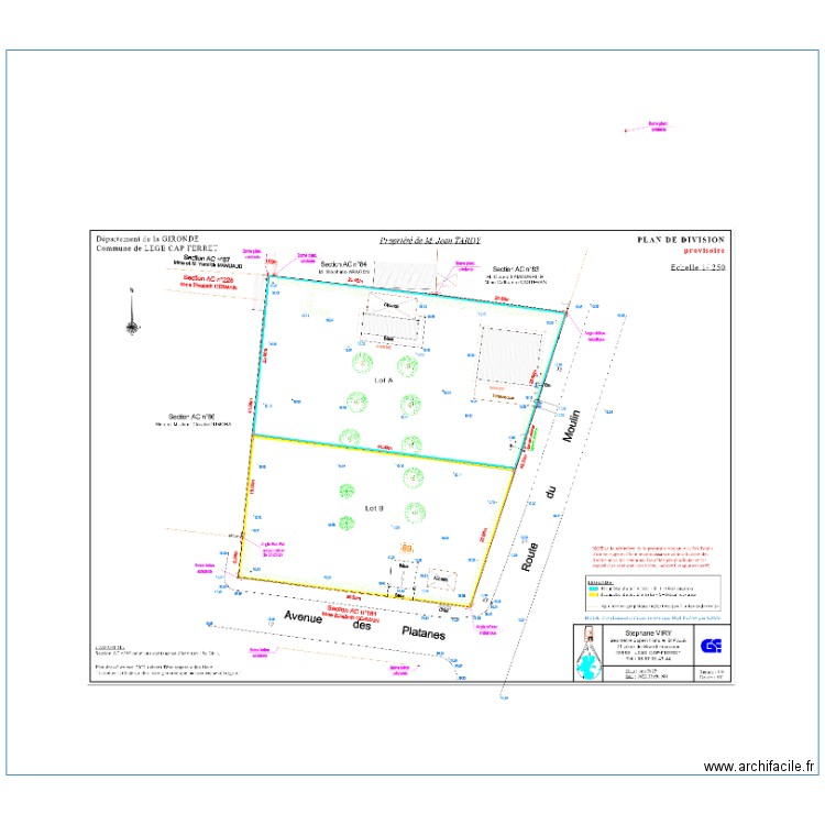 plan masse v2 01-05. Plan de 0 pièce et 0 m2