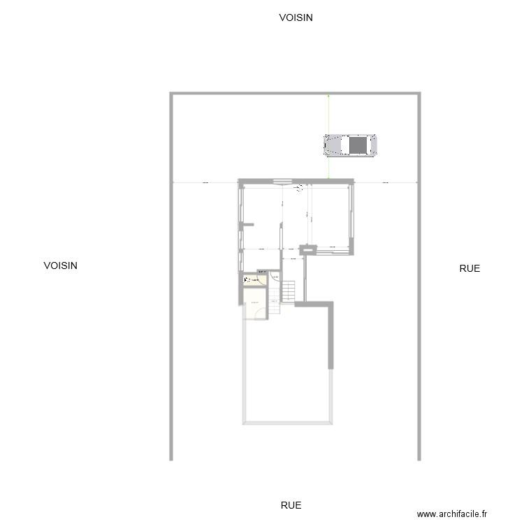 Maison Hermanville P1. Plan de 0 pièce et 0 m2