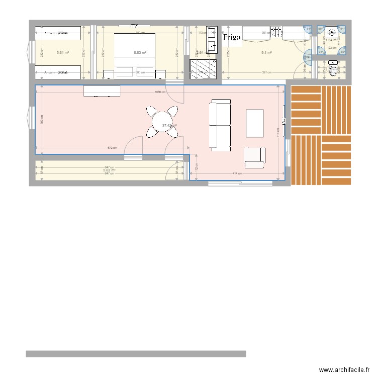 Future Maison possibilité 2. Plan de 0 pièce et 0 m2