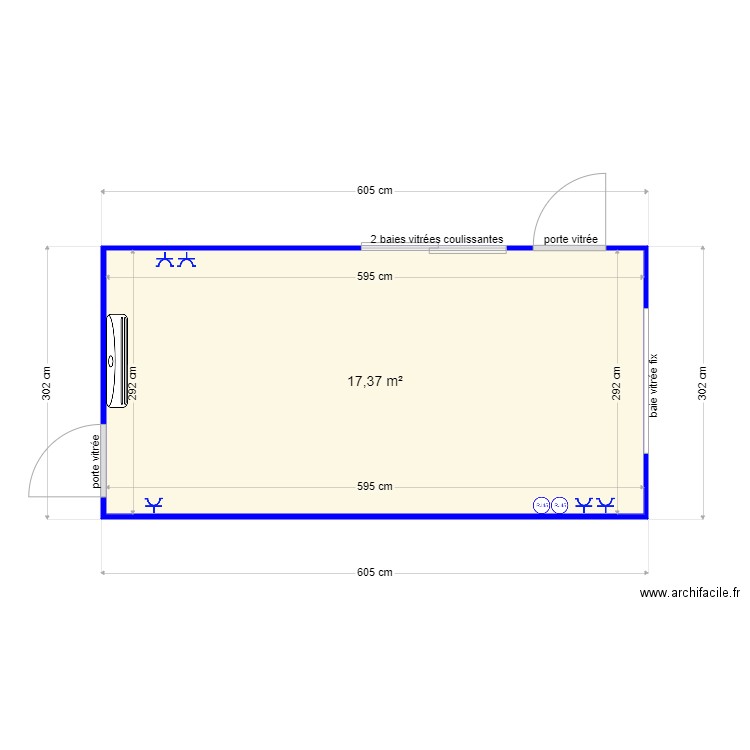 Plan Mélissa. Plan de 0 pièce et 0 m2