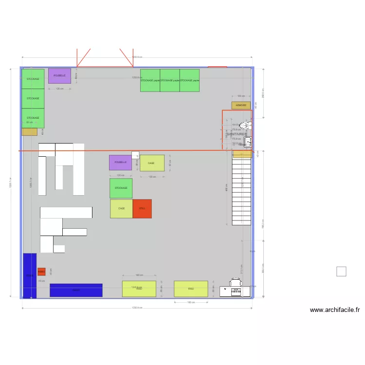 NX LOCAL XTOPHE V4. Plan de 