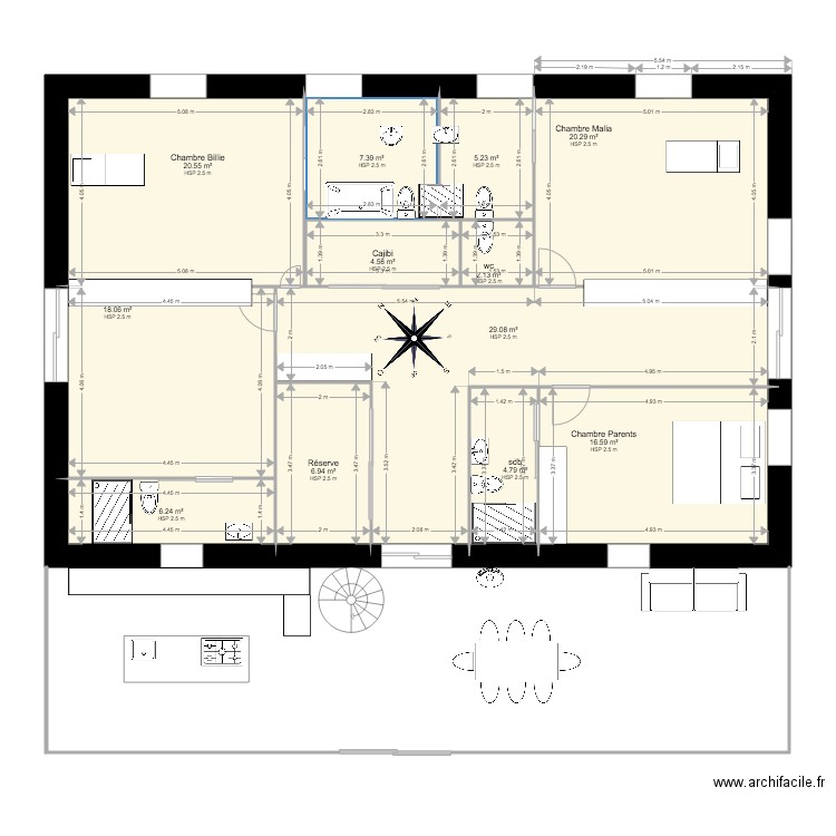 La Grève sur Mignon Grange. Plan de 0 pièce et 0 m2