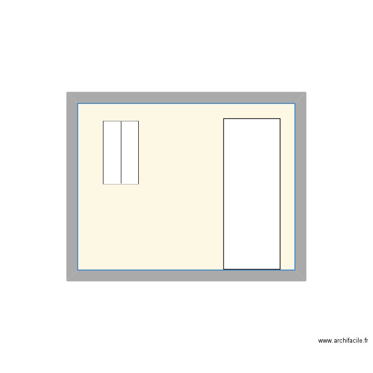 Etablis - Sud. Plan de 1 pièce et 7 m2