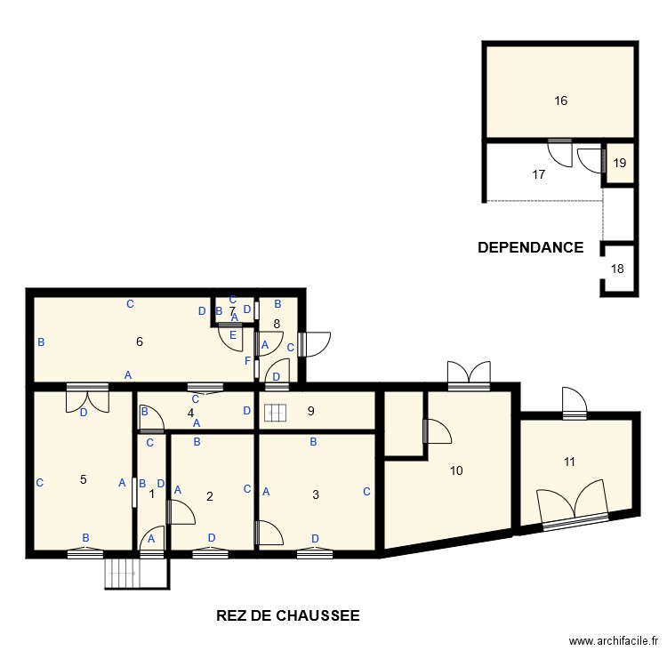 195216 BECMANN CREP. Plan de 0 pièce et 0 m2