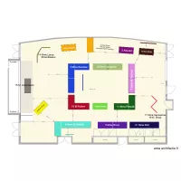 Salle des f&ecirc;tes Kanfen avec exposants 2020 au 21 janvier 2020