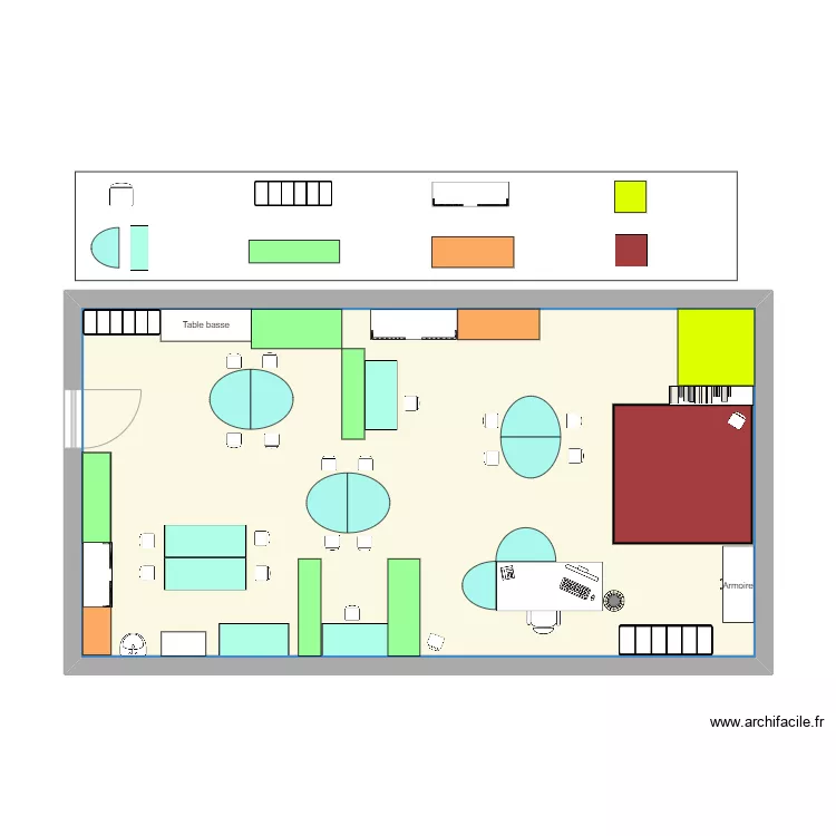 Plan Class E Plan – Classe – Par Timmy59 ️ | ArchiFacile