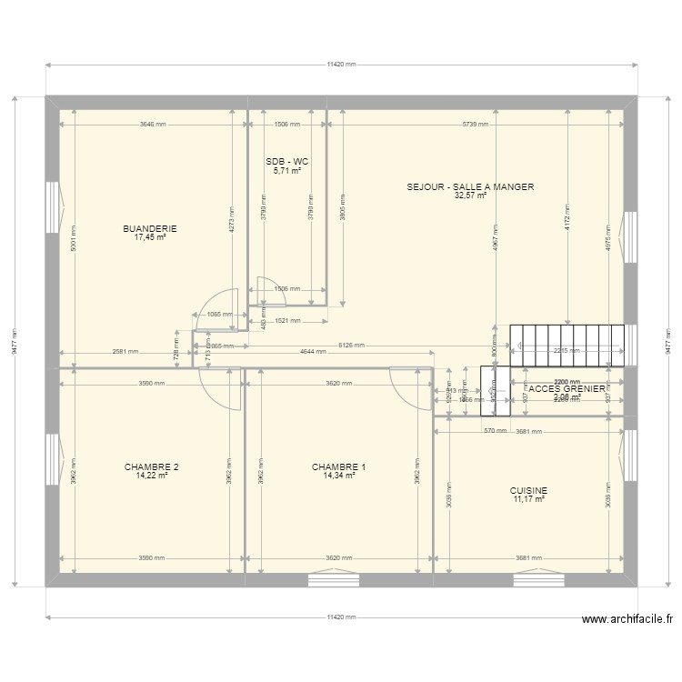ALAIN RELIN. Plan de 0 pièce et 0 m2
