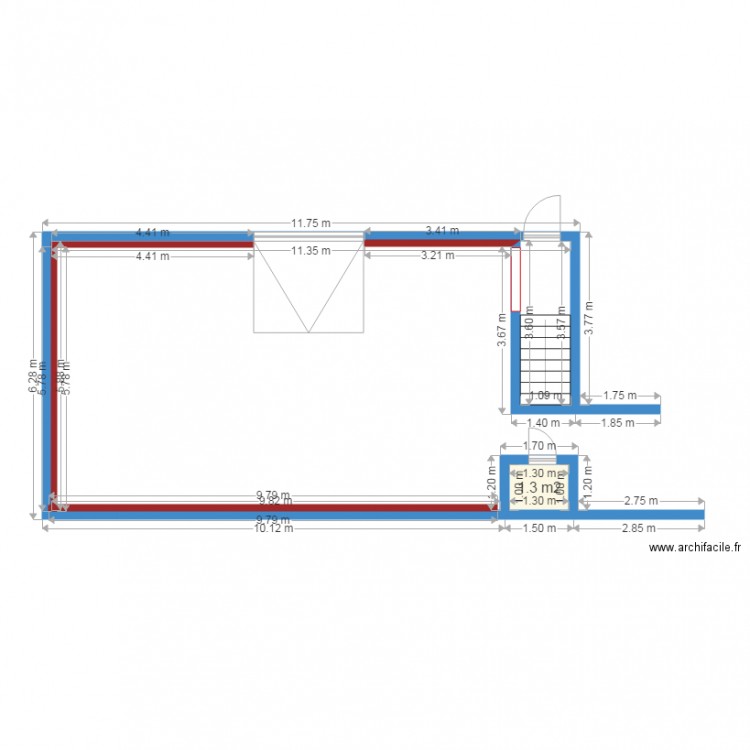 remise aniche re de chaussée projet. Plan de 0 pièce et 0 m2