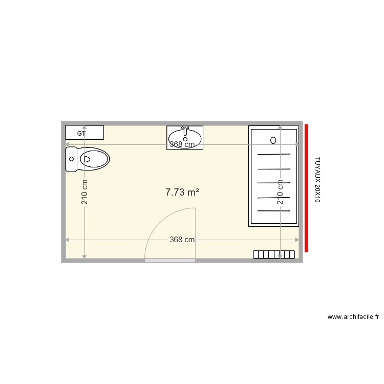 DRAIN EVELYNE . Plan de 0 pièce et 0 m2